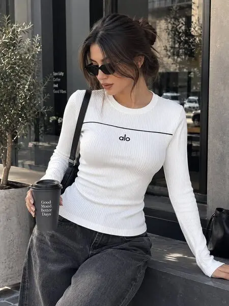 بلوز یقه گرد alo