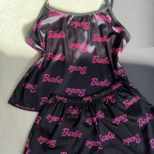 تاپ شلوارک ساتن الیکس barbie