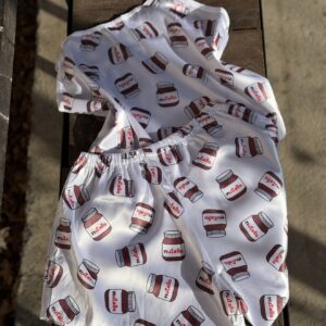 تاپ شلوارک ساتن الیکس نوتلا