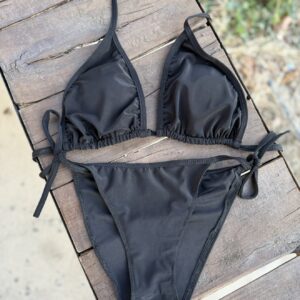 بیکینی گره ای مشکی