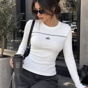 بلوز یقه گرد alo